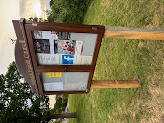 Photo of Noticeboard on Kilpeck Village Green